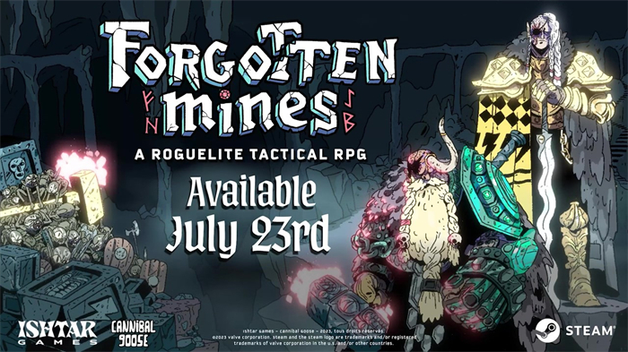 角色扮演游戏《Forgotten Mines》发布预告 将于7月23日发售