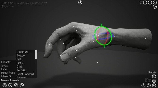 《HAELE 3D- Hand Poser Lite》上线Steam 首发8折