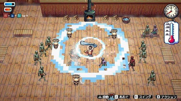 桑拿动作RPG《Sauna of the DEAD》现已登陆Steam