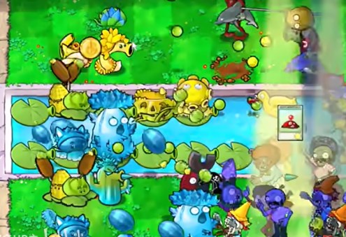 PVZ杂交版迷你游戏种子雨过关方法