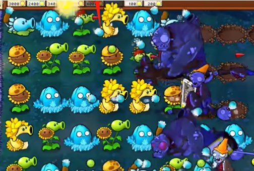 PVZ杂交版迷你游戏宝石迷阵通关详解