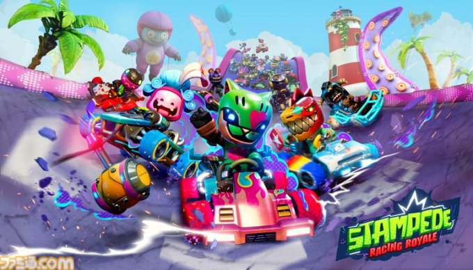 大逃杀赛车游戏《Stampede Racing Royale》免费登陆PC/Xbox