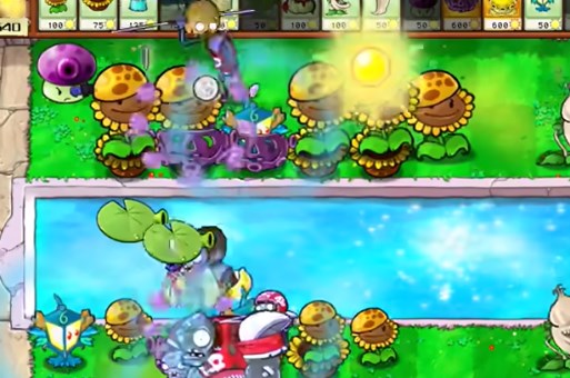 pvz杂交版迷你游戏僵尸快跑过关攻略